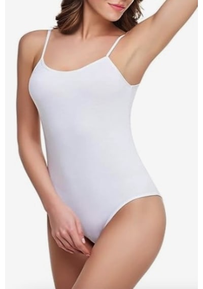 Seher Yıldızı Elastan İp Askı Body Skd 0066 6 Lı Paket Beyaz
