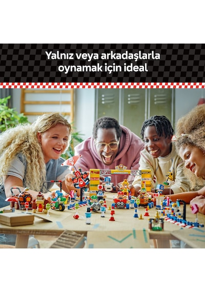 LEGO® Super Mario™: Mario Kart™ – Standard Kart 72032 - 7 Yaş ve Üzeri Çocuklar için Koleksiyonluk Yaratıcı Oyuncak Yapım Seti (174 Parça) LEGO® Super Mario™: Mario Kart™ – Standard Kart 72032 - 7 Yaş ve Üzeri Çocuklar için Koleksiyonluk Yaratıcı Oyuncak Yapım Seti (174 Parça)