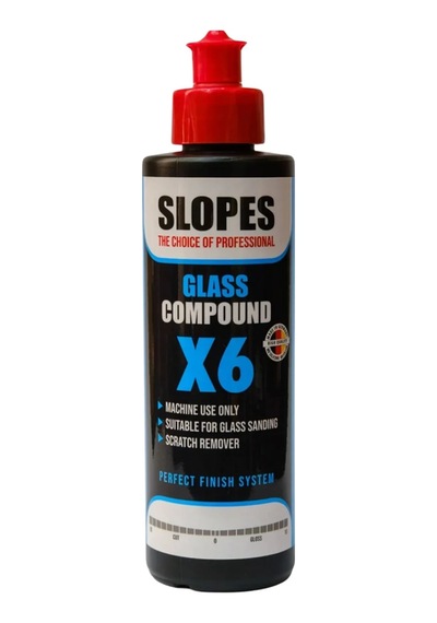 Slopes X6 Glass Compound Çizik Giderici Cam Pastası 250ml.