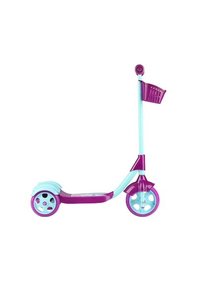 Mor Sepetli Frenli 3 Tekerlekli Scooter
