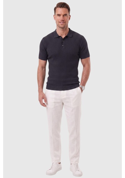 Rizzup Erkek Regular Fit Rahat Kesim Düğmeli Lacivert Polo Yaka Triko Tişört Yumuşak Likralı 2608210 Rizzup Erkek Regular Fit Rahat Kesim Düğmeli Lacivert Polo Yaka Triko Tişört Yumuşak Likralı 2608210