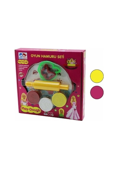 Sofralı Oyun Hamuru Set Bx40 Çok Renkli