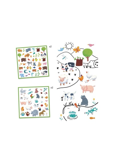 Çıkartmalar / Animals 1