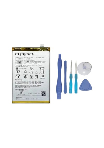 Oppo Realme Narzo 30 5g - Blp803 - Batarya Pil  Batarya + Tamir Seti