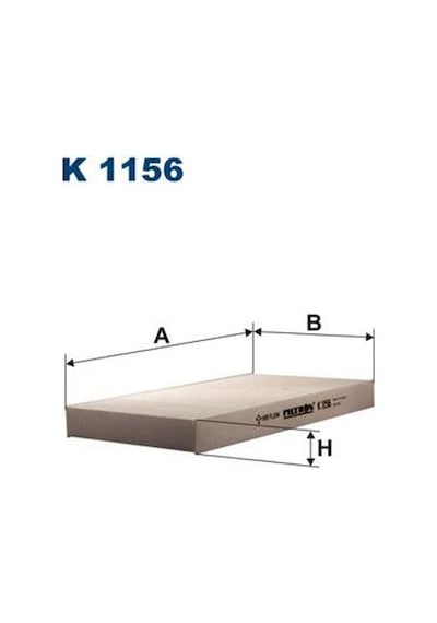 Fıltron K1156 Polen Fıltresı Fıat Brava Bravo Marea 1.2 1.4 1.6 16v 1.8 Gt 1.9 D 1.9 Jtd 2.0 Romeo 156 1.6 Polen Filtresi 58251877
