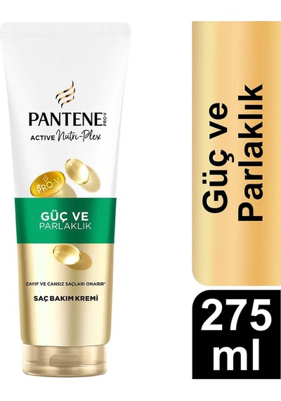 Pantene Güç Ve Parlaklık Saç Kremi 275 Ml
