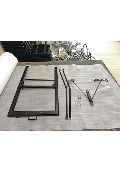 Rks Vrs 125 Kızaklı Kurye Paket Çanta Demiri