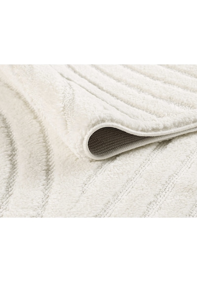 Mariesse Home Elit Bukleli Yumuşak Peluş Post Shaggy Çocuk Odası Oturma Odası Salon Mutfak Halısı 0635a Krem