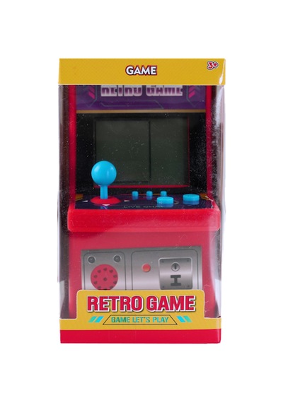 Loctoy Retro Game Mini Konsol Pilli Karma