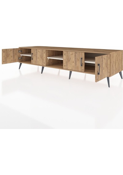 Kronos Tv Ünitesi 3 Raflı 4 Kapaklı 220x59x51 Çam-çam/aytaşı Atlas Çam/aytası - Atlas Çam Kronos Tv Ünitesi 3 Raflı 4 Kapaklı 220x59x51 Çam-çam/aytaşı Atlas Çam/aytası - Atlas Çam