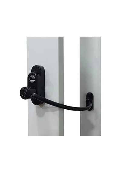 Kablolu Pvc Pencere Kilidi - 20 Cm, 500 Kg Güç Dayanıklılığı