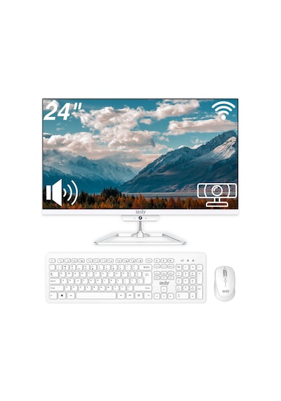 Izoly A7016 i7-2600 16 GB 512 GB SSD Free Dos 24" Free Dos AIO Masaüstü Bilgisayar