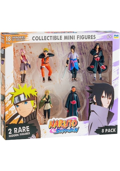 Pmı Nsh2070s Naruto 8li Koleksiyon Figür Seti Asorti