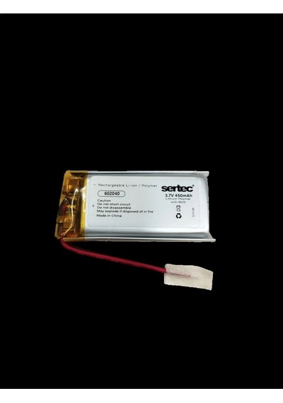 Tedar Sertec 602040 3.7v 450 Mah Li-polymer Pil Devreli/1.5a Najmaddin