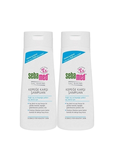 Sebamed Şampuan 400ml Kepeğe Karşı Ve Yağlı Saçlar İçin 2 Li Set