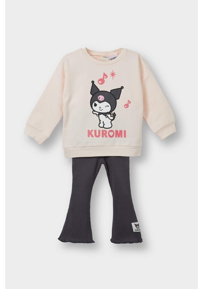 Defacto Kuromi 2'li Sweatshirt Tayt Pembe Kız Bebek Alt-üst Takım F5013a5/pn701 Pembe Defacto Kuromi 2'li Sweatshirt Tayt Pembe Kız Bebek Alt-üst Takım F5013a5/pn701 Pembe