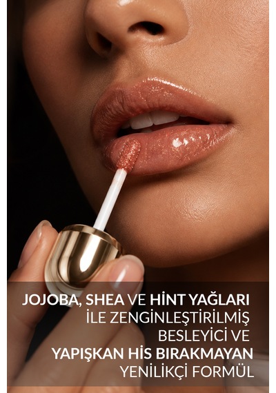 Amour Amour 3d Hydra Nemlendirici Dudak Parlatıcısı Işıltılı & Hacim Veren Lip Gloss 45 Enchanting Rosewood
