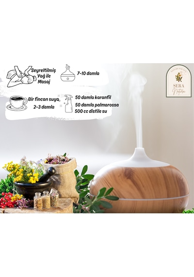 %100 Saf Karanfil Uçucu Yağı 10 Ml - Yerli Üretim Eugenia Caryophyllus Doğal Yağ 10 ML