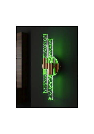 Bubbleflux Dubble Small 31 Cm Modern Tasarım Led Aplik - Duvar Lambası - Siyah - Elektrikli - Rgb Kumandalı Siyah Rgb Elektrikli Kumandalı