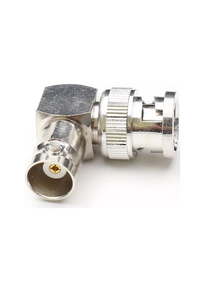 Bnc Erkek-dişi 90 Derece L Rf Adaptör Konnektör Bmbfl