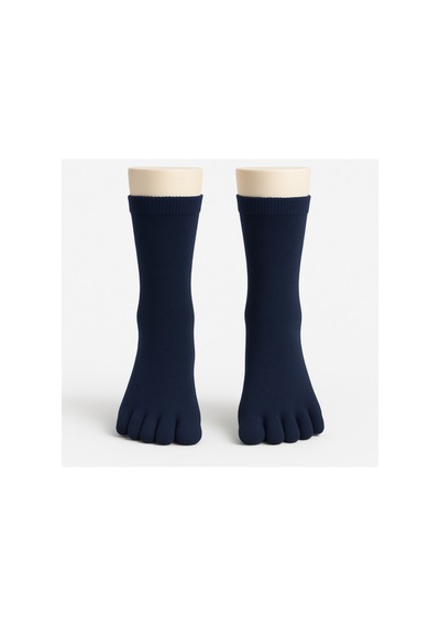 Worthy Socks 1 Çift Parmak Çorap Lacivert