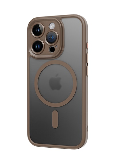 Rock Apple Uyumlu iPhone 16 Pro Max Anti-drop Lens Korumalı Magsafe Kılıf Çok Renkli