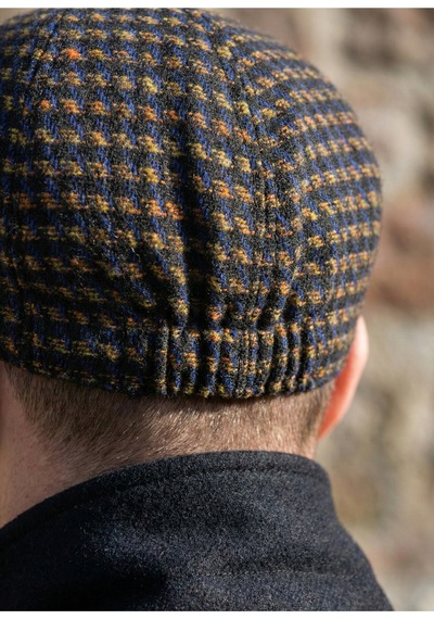 Emybox Erkek Kaşe 8 Köşe Kasket Şapka Klasik Retro- Peaky Blinders Tarzı Lastikli Standart Beden L