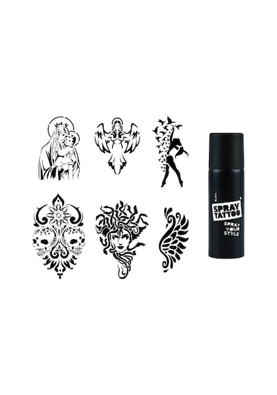 Felsefe Ve Mitoloji Spray Tattoo İle Geçici Dövme Yapma Seti