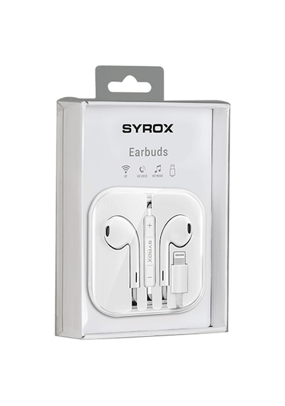 Syrox K22 Mikrofonlu Lightning Kulak İçi Kulaklık