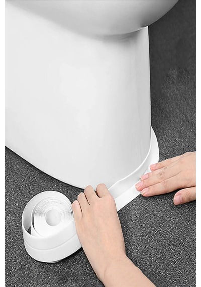 Lavabo Klozet Pimapen Kenarı Ve Küvet Kenar Bandı - 3,2 Mt Su Sızdırmaz Geçirmez Bant