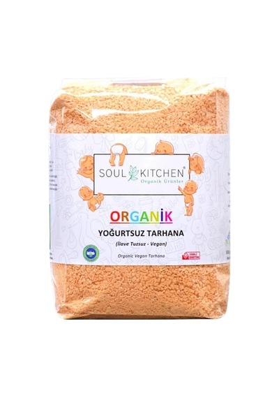 Organik Yoğurtsuz Tarhana 500gr Vegan İlave Tuzsuz