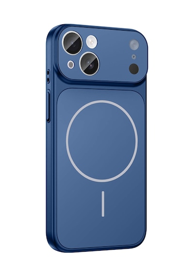 Apple Uyumlu iPhone 13 Kılıf M-safe Şarj Özellikli Kamera Korumalı Formen Kapak Gri