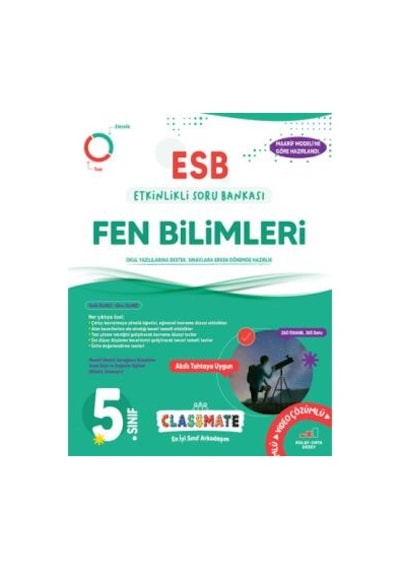 Okyanus 5. Sınıf Classmate Esb Fen Bilimleri Etkinlikli Soru Ba