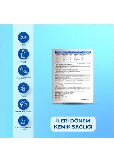Osteocare Plus Omega-3 Kalsiyum Magnezyum D ve C Vitamini İçeren Takviye Edici Gıda 56 Tablet+28 Kapsül
