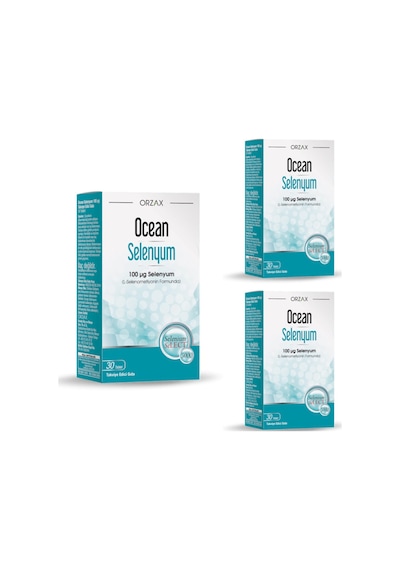 Ocean Selenyum 30 Tablet 100 Mcg X3 Adet