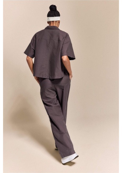 Defacto Wıde Leg Keten Pantolon H0384ax26smbn130 Kahve-bn130