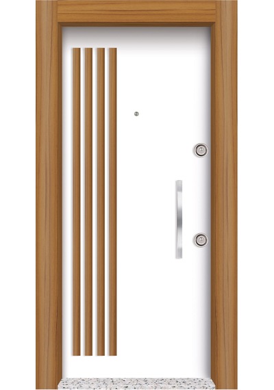 MONO ÇELİK KAPI  MN-1010 SOL Daire Giriş Kapısı, Çelik Kapı