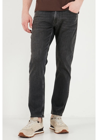 Buratti Pamuklu Comfort Fit Normal Bel Jeans Erkek Kot Pantolon 4412c88texas Siyah