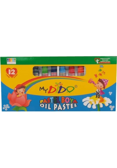 My Dido Pastel Boya 12li - 2 Adet Çok Renkli