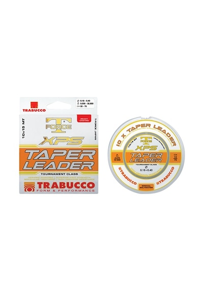 Trabucco Xps Taper Leader 10x15mt Surf Shock Leader 018mm-040mm