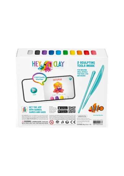 Hey Clay Yaratıcı Kil Seti - Ocean Çok  Renkli