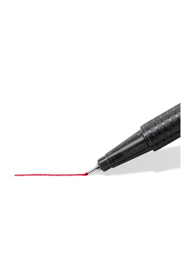 Ayrex Staedtler 334 Sb4 Triplus Üçgen Fineliner Klasik Renk 0.3 Mm 4'lü Set