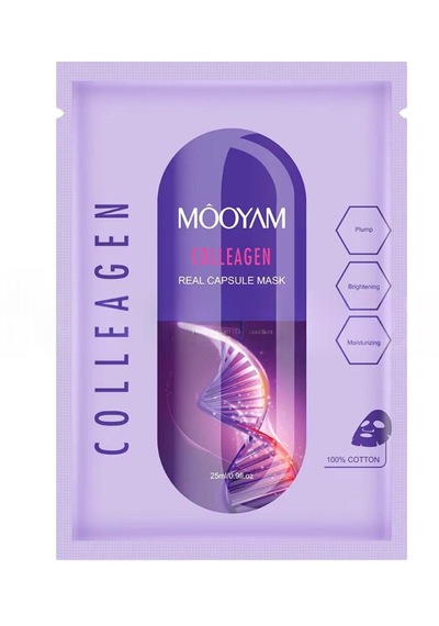 Mooyam Capsule Mask Collagen Kağıt Yüz Maskesi