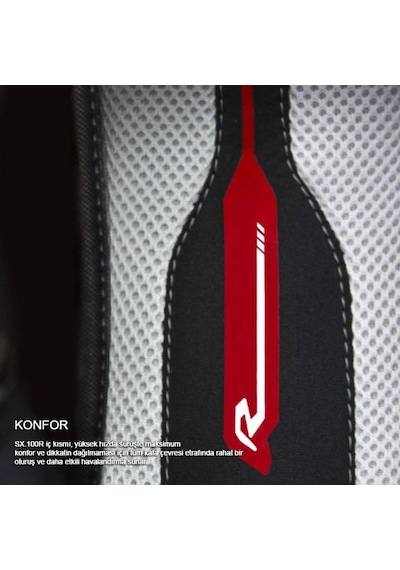 Nexx Sx.100R Skıdder Mat Siyah Gri Kask