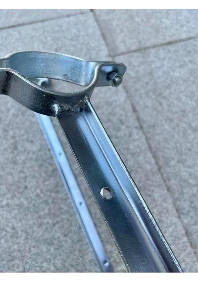 Balkon Çamaşır Askısı 45cm Nikelajlı Demir Küpeşte Askılığı - 6mt İzoleli Çelik Halatlı Kurutma Askısı Genel