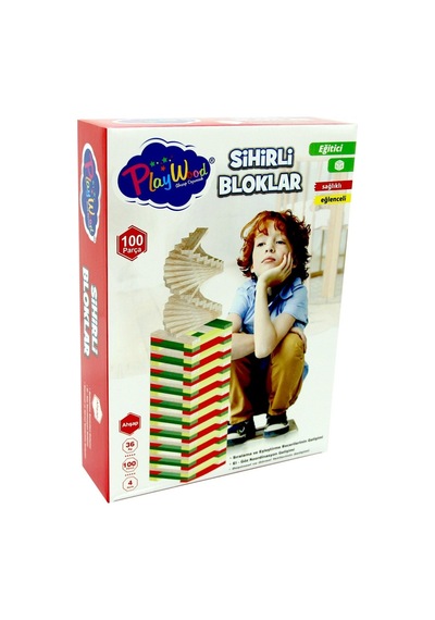 Onyıl Playwood Eğitici Sihirli Bloklar 100 Parça
