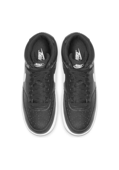 Nike Wmns Court Vision Mid Kadın Spor Ayakkabı Cd5436-001 Siyah Siyah