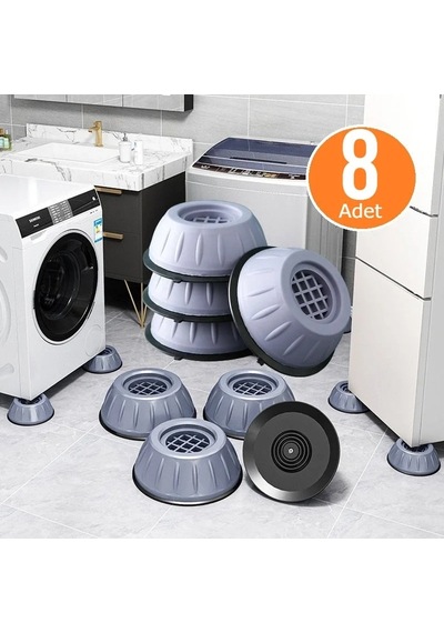Çamaşır Makinesi Için Titreşim Engelleyici Stoper 8 Li 5468 Çok Renkli