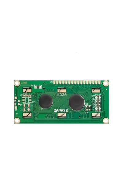 2X16 Lcd Ekran Mavi Üzerine Beyaz