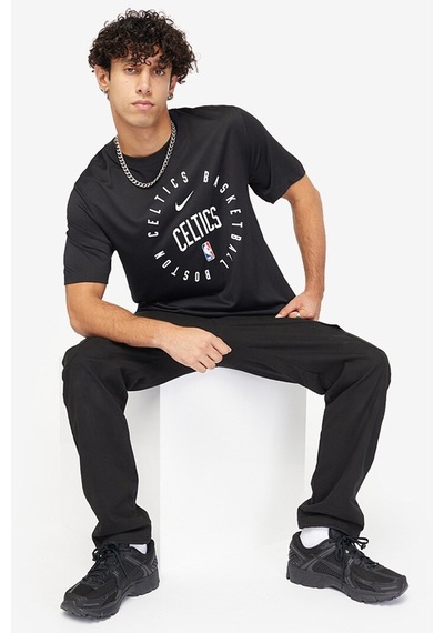 Nike Boston Celtics Legend Practice Tee Ss Crew Black Logolu Unisex Günlük Tişört Siyah Siyah